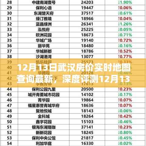深度解析,武汉房价实时地图查询最新特性、体验、竞品对比与用户洞察