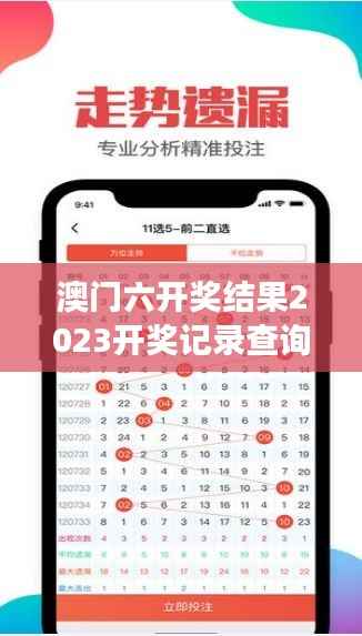 澳门六开奖结果2023开奖记录查询网站:一站式服务提升赌城竞猜游戏乐趣
