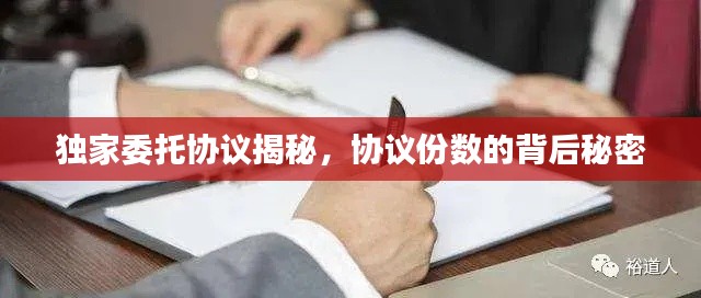独家委托协议揭秘,协议份数的背后秘密