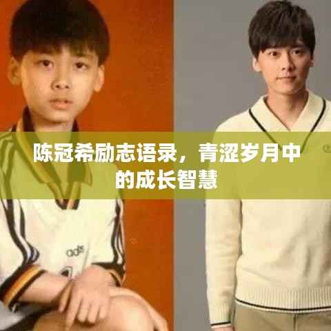 陈冠希励志语录,青涩岁月中的成长智慧