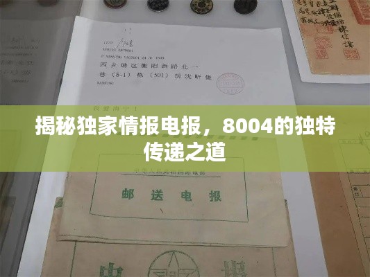 揭秘独家情报电报,8004的独特传递之道
