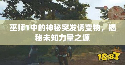 巫师1中的神秘突发诱变物,揭秘未知力量之源