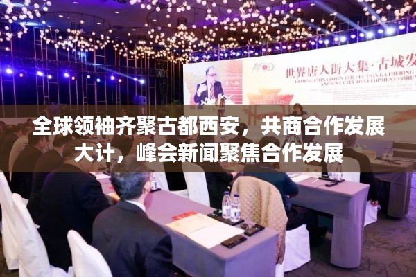 全球领袖齐聚古都西安,共商合作发展大计,峰会新闻聚焦合作发展