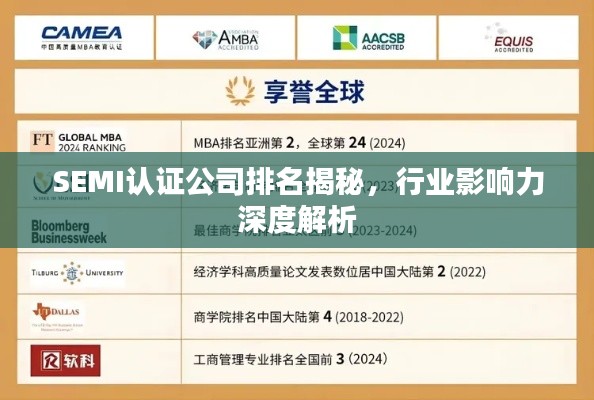 SEMI认证公司排名揭秘,行业影响力深度解析