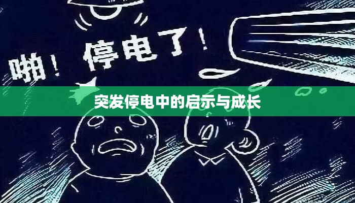 突发停电中的启示与成长